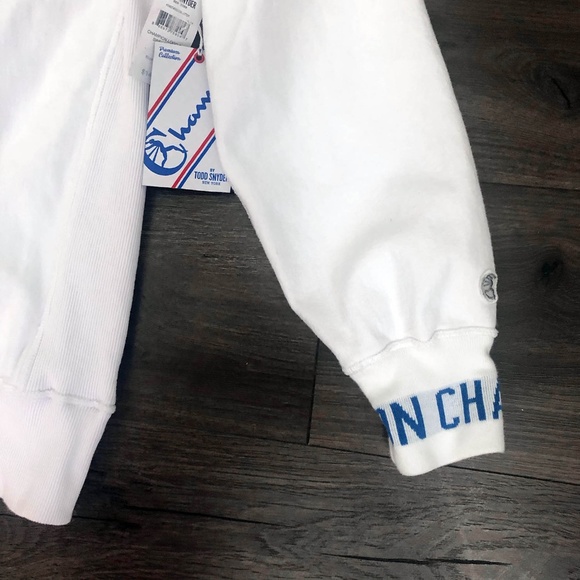 Champion x Todd Snyder NY Ribbed Logo Pullover - Picture 8 of 8